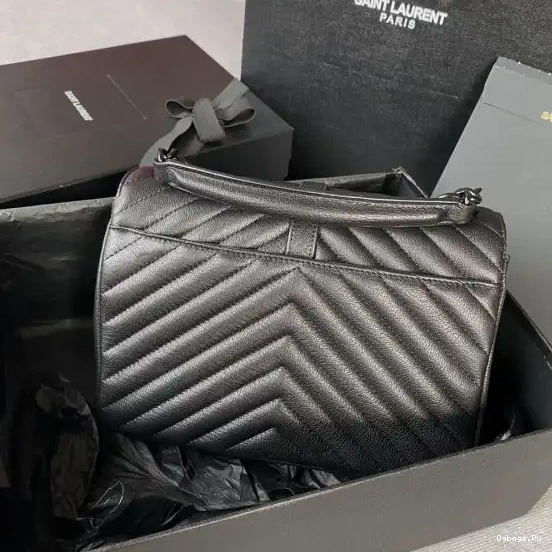 shoulder YSL Medium leather bag-24*17*6.5cm 0518